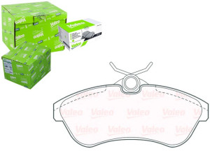 Klocki Hamulcowe Citroen Przód C2 C3 Valeo