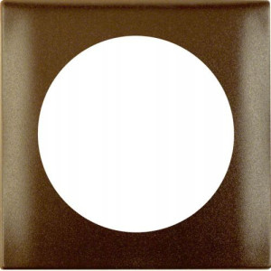 Berker Integro Flow Ramka 1-krotna Brąz 918272501