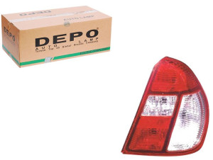 Lampa (kolor Kierunkowskazu Biały Kolor Szkła Czer