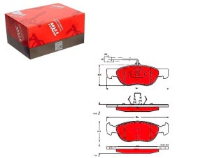 Klocki Hamulcowe Alfa Romeo 145 1.8 03.98-01.01 Tr