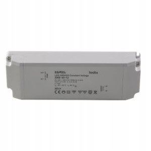Zasilacz Led Slim 12v Dc 50w Zns-50-12 Ledix Zamel