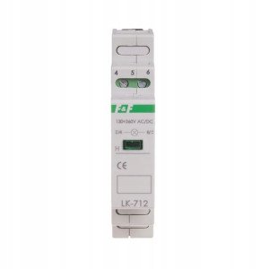 F&f Lampka Kontrolna Niebieska Lk-712b 30-130v Ac/dc