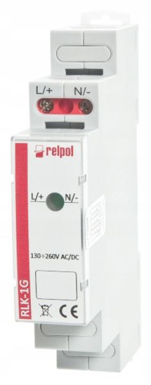 Lampka Kontrolna Rlk-1g Zielona Relpol 863027