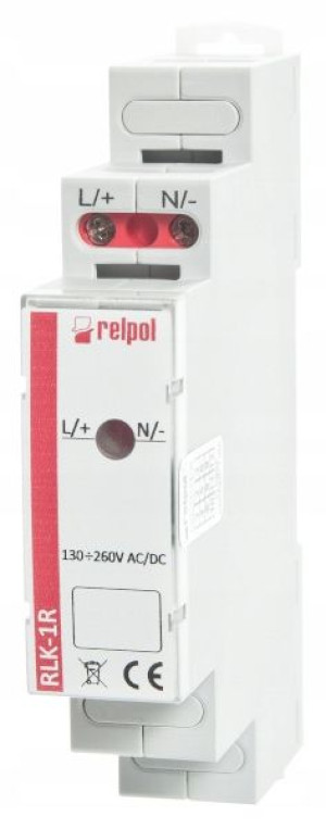 Lampka Kontrolna Rlk-1r Czerwona Relpol 863026