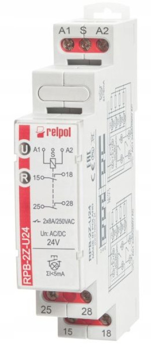Przekaźnik Bistabilny Rpb-2z-u24 Relpol 864385