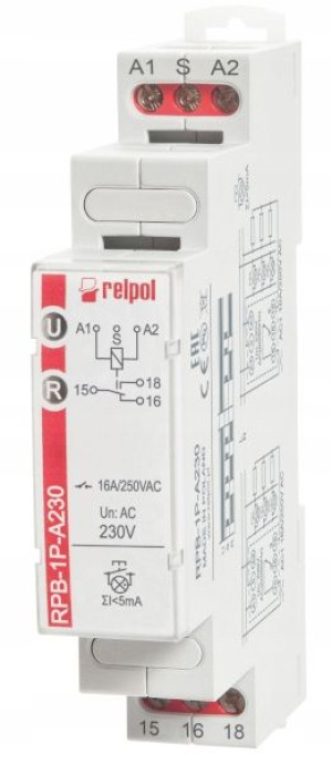 Przekaźnik Bistabilny Rpb-1p-a230 Relpol 864384