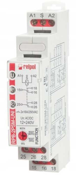 Przekaźnik Bistabilny Rpb-2psm-uni Relpol 864392