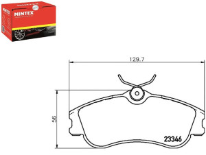Klocki Hamulcowe Mintex 425213 425378 E172073 E172