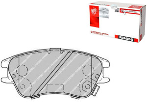 Klocki Hamulcowe Hyundai Atos 1.0/1.1 02.98-12.08