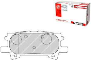Klocki Hamulcowe Lexus Rx 3.0/3.3h/3.5 05.03-12.08