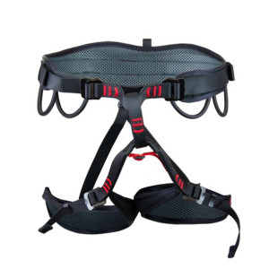 Uprząż wspinaczkowa Lhotse Buoux Black-red XL-XXL