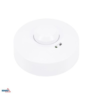 Mikrofalowy czujnik ruchu biały 1200w 360st Ip20
