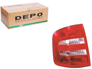 Lampa Tylna Zespolona Skoda Fabia I 99-08 Le Czerw