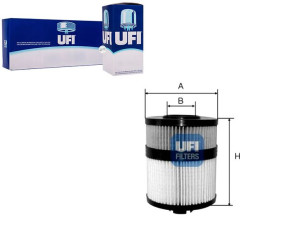 Filtr Oleju Saab 9-3 3.0tid 01- Ufi