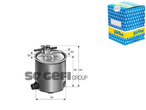 Filtr Paliwa Renault 1,5dci 07- Purflux