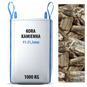 Kora Kamienna Gnejsowa Ogród 1-3 CM Tona Big Bag