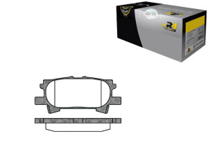 Klocki Hamulcowe Lexus Rx 15.2mm Wva23967 Roadhous