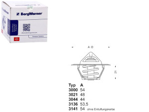 Termostat Jeep 90c Grand Cherokee 5,2 5,9 Wahler