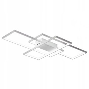 Lampa Sufitowa Plafon Nowoczesny Biały Led Pilot