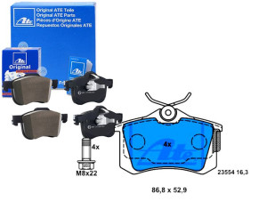 Klocki Hamulcowe Audi A1 A3 A4 Nissan Micra Iii Pe