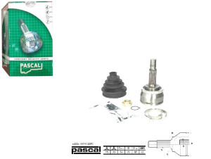 Przegub Napędowy Zewnętrzny (25z/25z/54mm Abs:43)