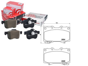 Klocki Hamulcowe Toyota Landcruiser 98- Brembo