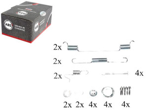 Sprężynki Do Szczęk Ham. Nissan Terrano 87-96 A.b.