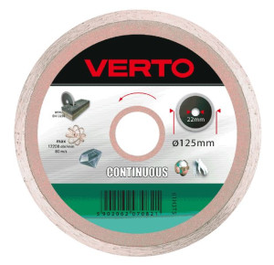 Tarcza diamentowa 125 x 22.2 mm, pełna