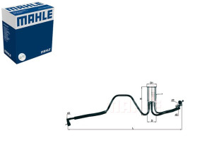 Filtr Paliwa Chrysler Mahle