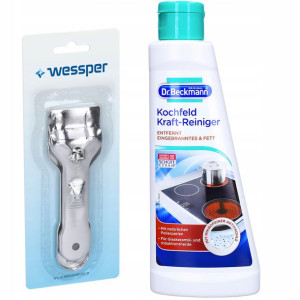 Skrobak Skrobaczka Płyt Indukcyjnych+mleczko 250ml