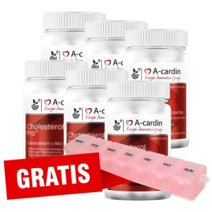 Suplement diety A-cardin - 6 opak.