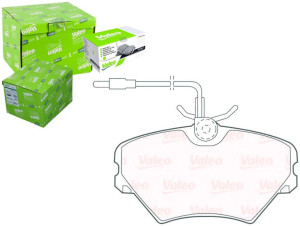 Klocki Hamulcowe P Laguna 1.8 93- Valeo