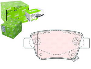 Klocki Hamulcowe Valeo 446605010 37401oe 37401