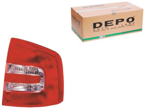 Lampa Tylna Zespolona Skoda Octavia Ii H1 Py21w W3