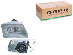 Reflektor Fiat Cinquecento H4 91-99 Pr Depo