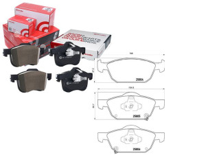 Klocki Hamulcowe Honda Civic Ix 12- Przód Brembo