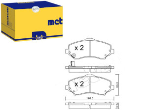 Klocki Hamulcowe Fiat Freemont 11- Metelli