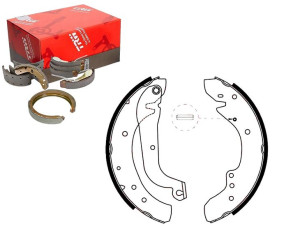 Szczęki Hamulcowe Alfa Romeo Ar 6 Citroen C25 Fiat