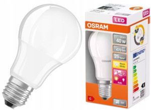 Żarówka Led Daylight Sensor E27 5,8w 2700k 470lm Z Czujnik. Zmierzchu Osram
