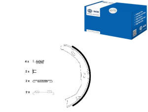 Szczęki Hamulcowe Hella Pagid 44208620 A00 9223 Sh