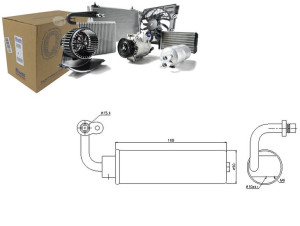 Osuszacz Klimatyzacji Fiat Croma Nissan Qashqai I