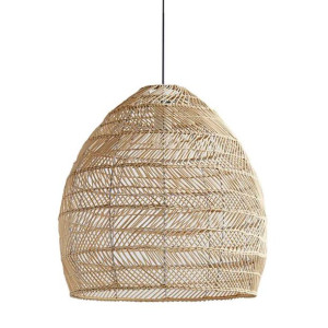 Lampa Sufitowa Wisząca Żyrandol Bambus E27