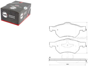 Klocki Hamulcowe Chrysler Voyager 01-08 A.b.s.