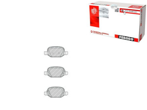 Klocki Hamulcowe Fiat 500l 0.9-1.6d 09.12- Ferodo