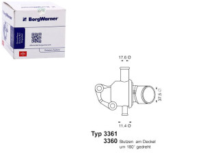 Termostat Fiat 87c 0,9 Uno Wahler