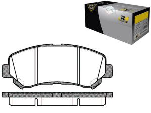 Klocki Hamulcowe Nissan Qashqai X-trail 17mm Wva24