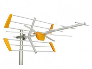 Antena Yagi Edge MIX 14 elementów pasmo VHF i UHF