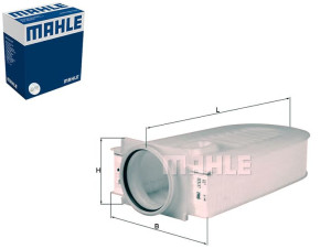 Filtr Powietrza Mahle 6510940104 F026400432 Pa7705