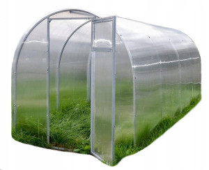 Szklarnia ogrodowa 2x6m 1,67x6 poliwęglan LUN FIX MINI 3mm