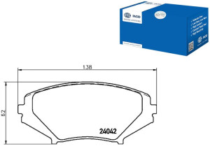 Klocki Hamulcowe Hella Pagid F1y93323za Ply13323zb